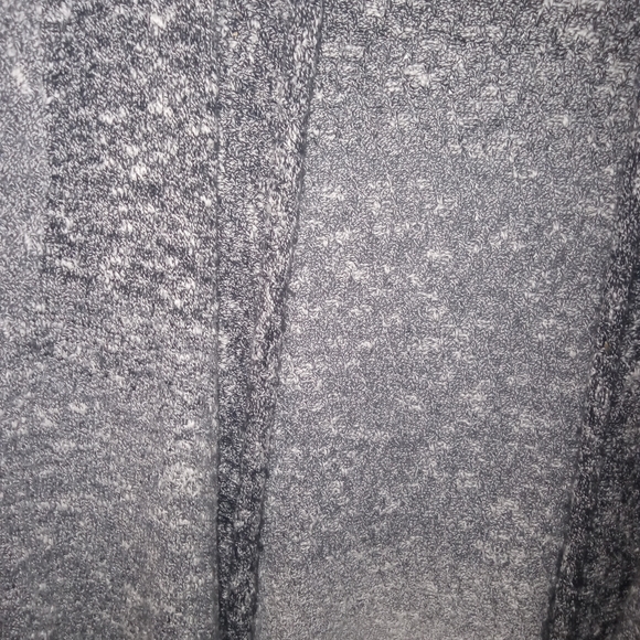 Simply Vera Vera Wang Long Cardigan XL Black/White/Grey - Picture 3 of 10